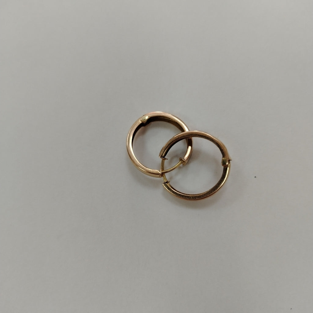 ARRACADAS PAR ORO 14 K 1.8 GRMS (SEMINUEVO)