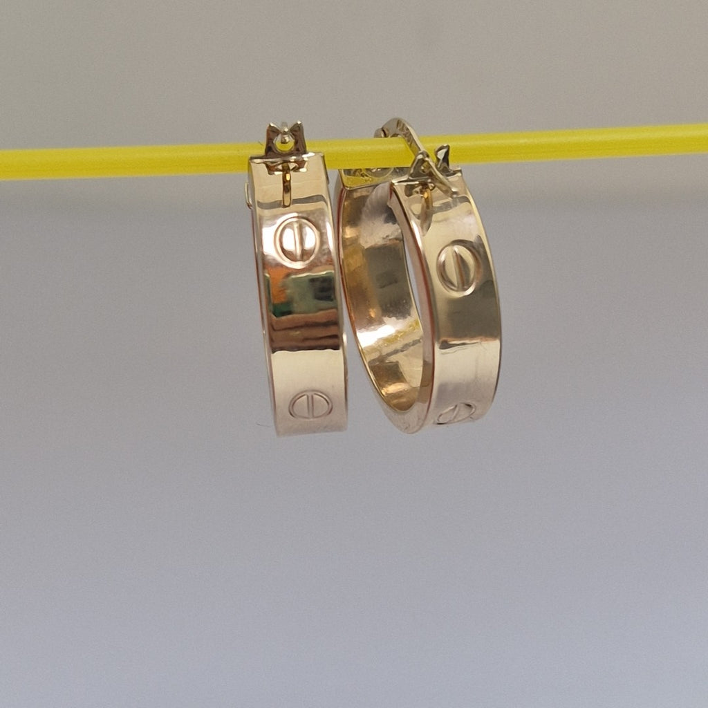 ARRACADAS ORO 14K 2.4 (NUEVO)
