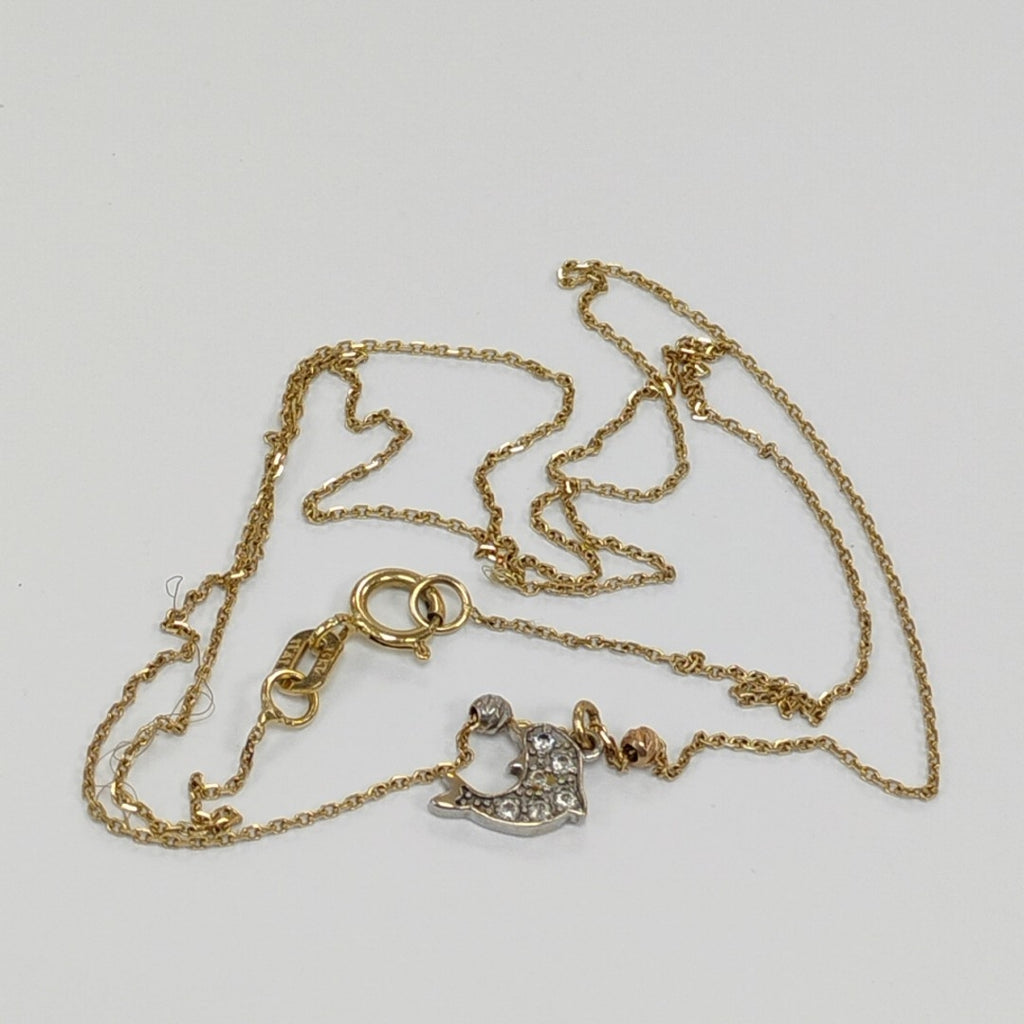 GARGANTILLA ORO 14 K 1.1 GRMS (SEMINUEVO)