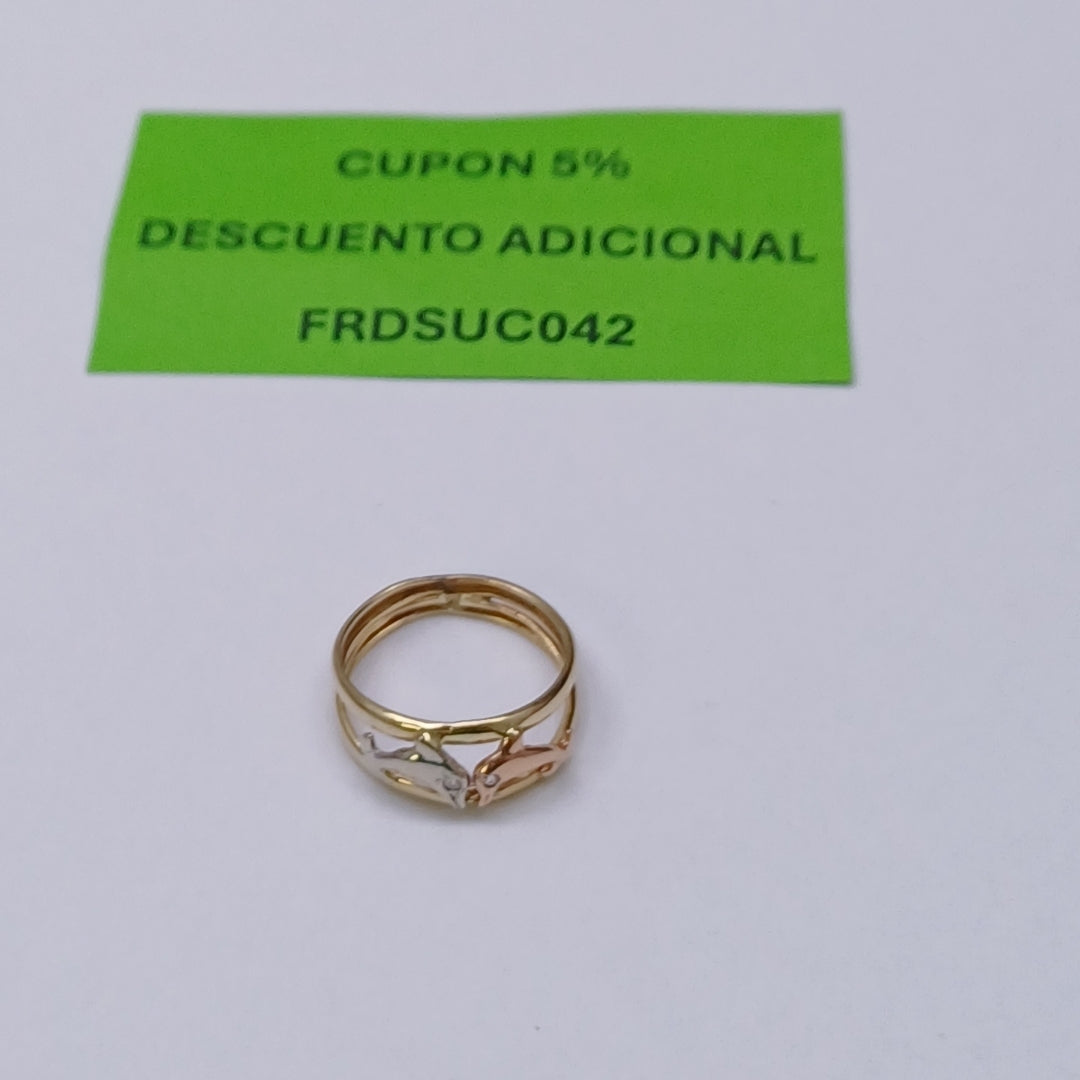 ANILLO ORO 10 K 1.4 GRMS (SEMINUEVO)