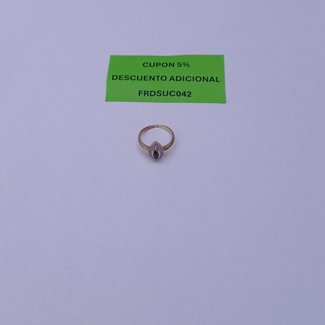 ANILLO ORO 14 K 2.3 GRMS (SEMINUEVO)