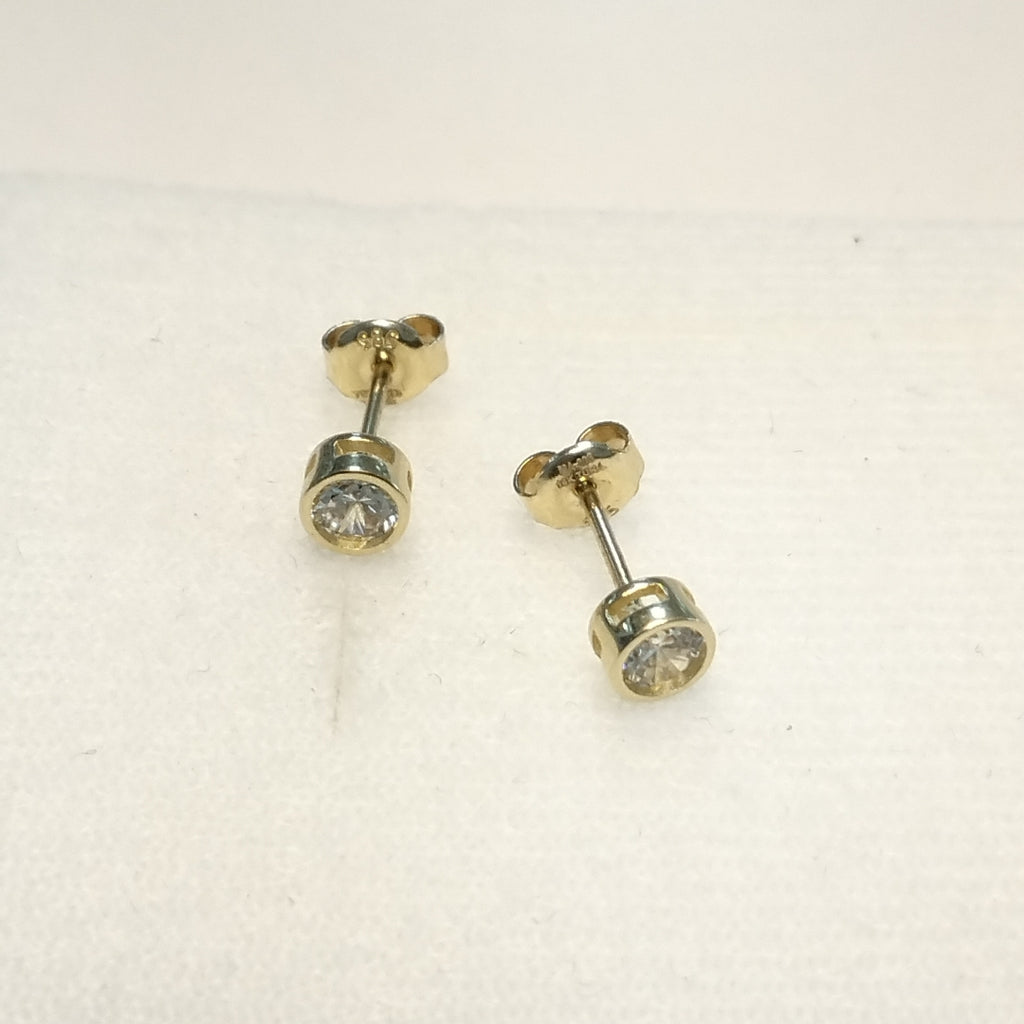 BROQUELES ORO 14K 1.2 (NUEVO)