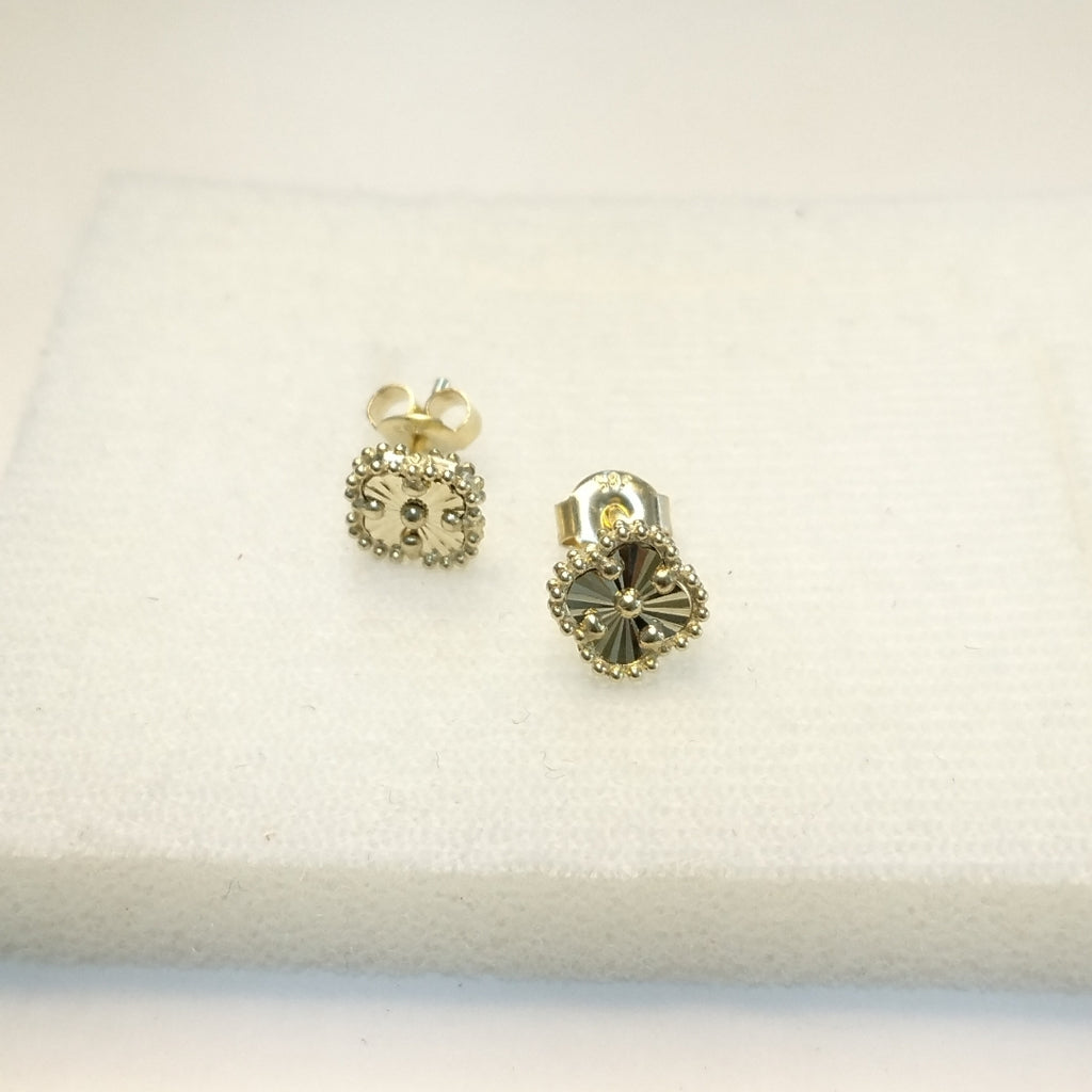 BROQUELES ORO 14K 1.5 (NUEVO)
