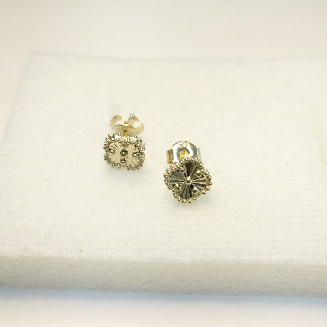 BROQUELES ORO 14K 1.5 (NUEVO)