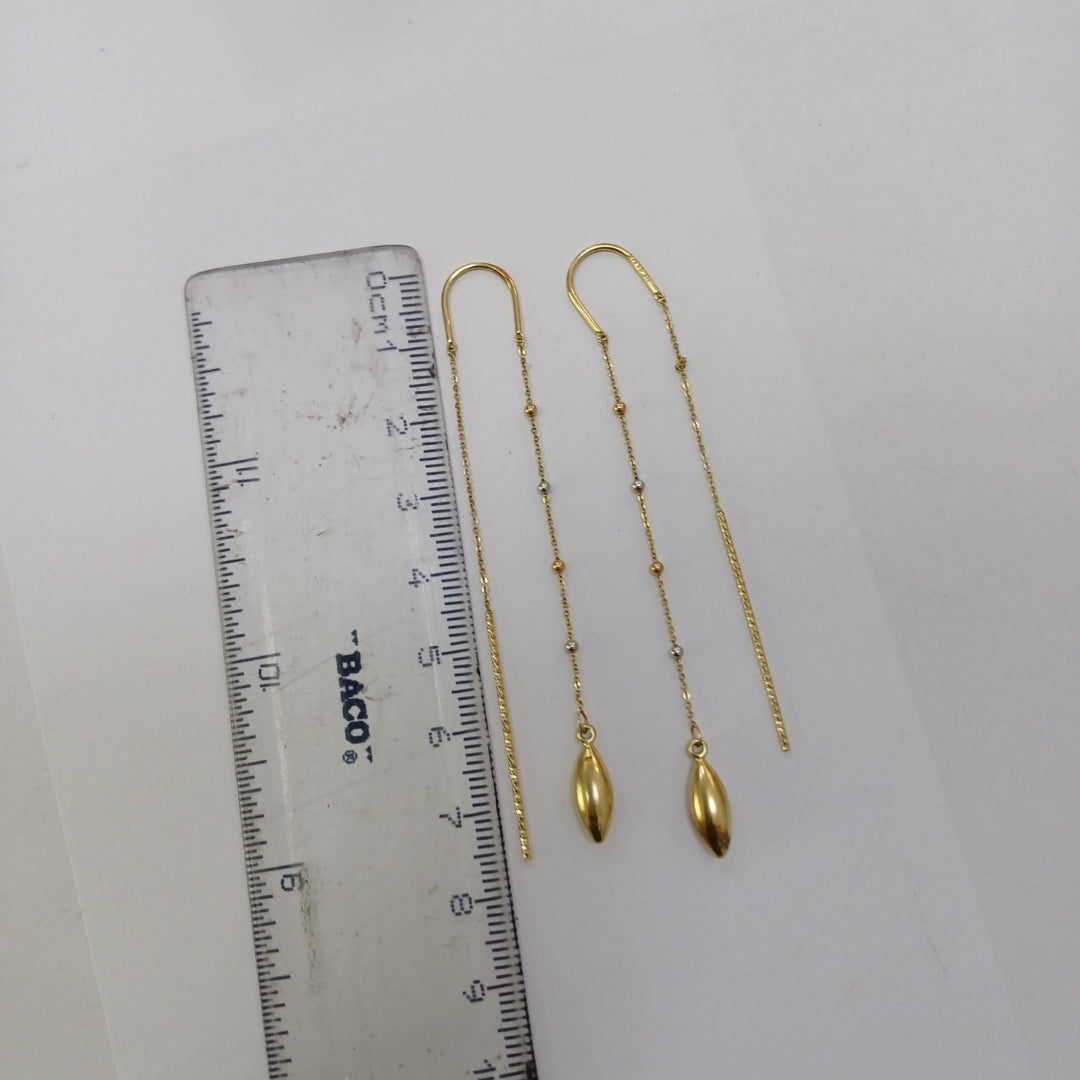 VIOLADORES PAR ORO 14 K 2,20 GRMS (SEMINUEVO)