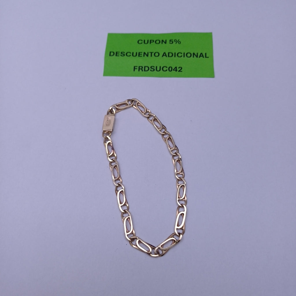 PULSERA ORO 10 K 7.6 GRMS (SEMINUEVO)