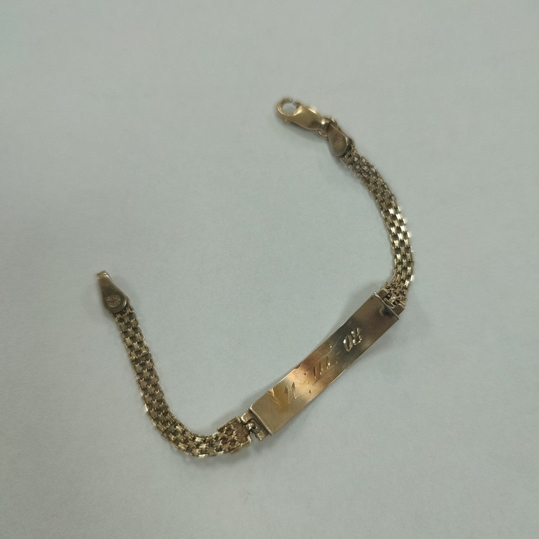 ESCLAVA ORO 14 K 4.3 GRMS (SEMINUEVO)