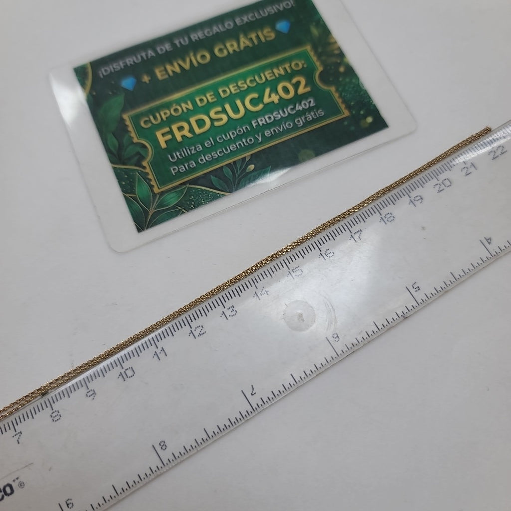 CADENA ORO 10 K 1,40 GRMS (SEMINUEVO)