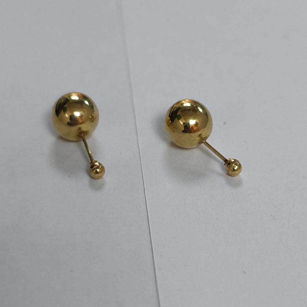 BROQUELES PAR ORO 14 K 0.7 GRMS (SEMINUEVO)