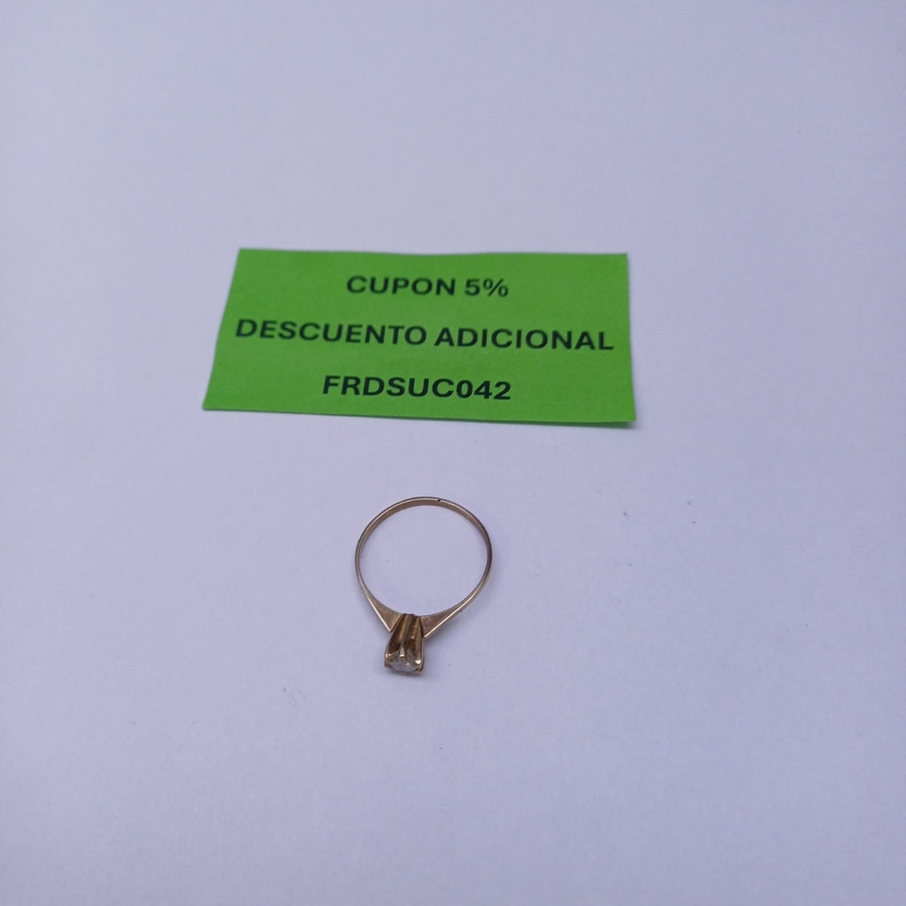 ANILLO ORO 10 K 1.3 GRMS (SEMINUEVO)