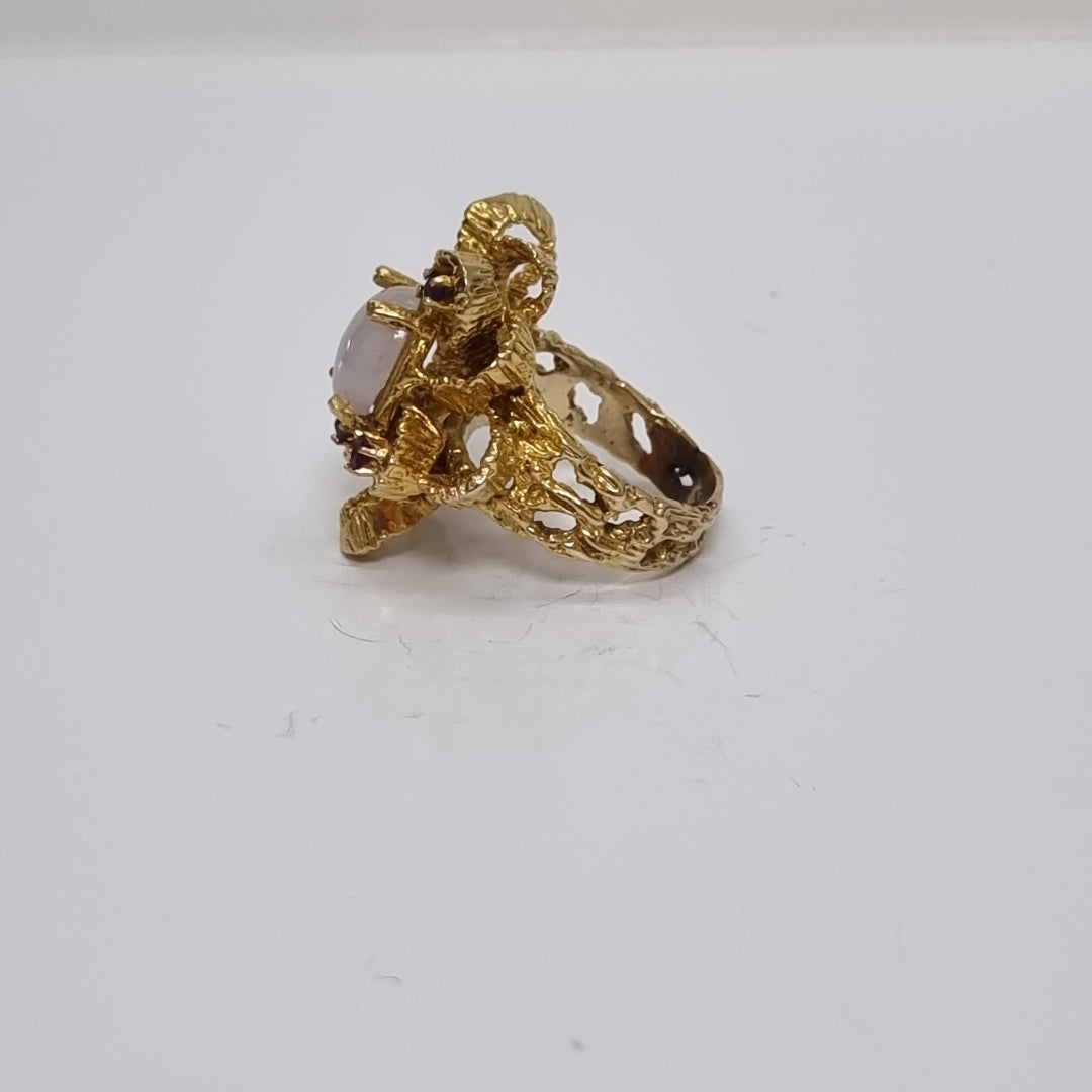 ANILLO ORO 14 K 10,30 GRMS (SEMINUEVO)