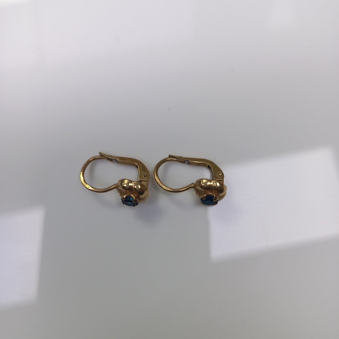 ARETES PAR ORO 10 K 1.6 GRMS (SEMINUEVO)