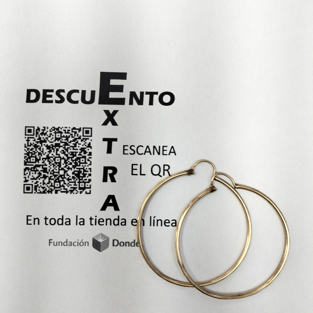 ARRACADAS PAR ORO 10 K 2.9 GRMS (SEMINUEVO)