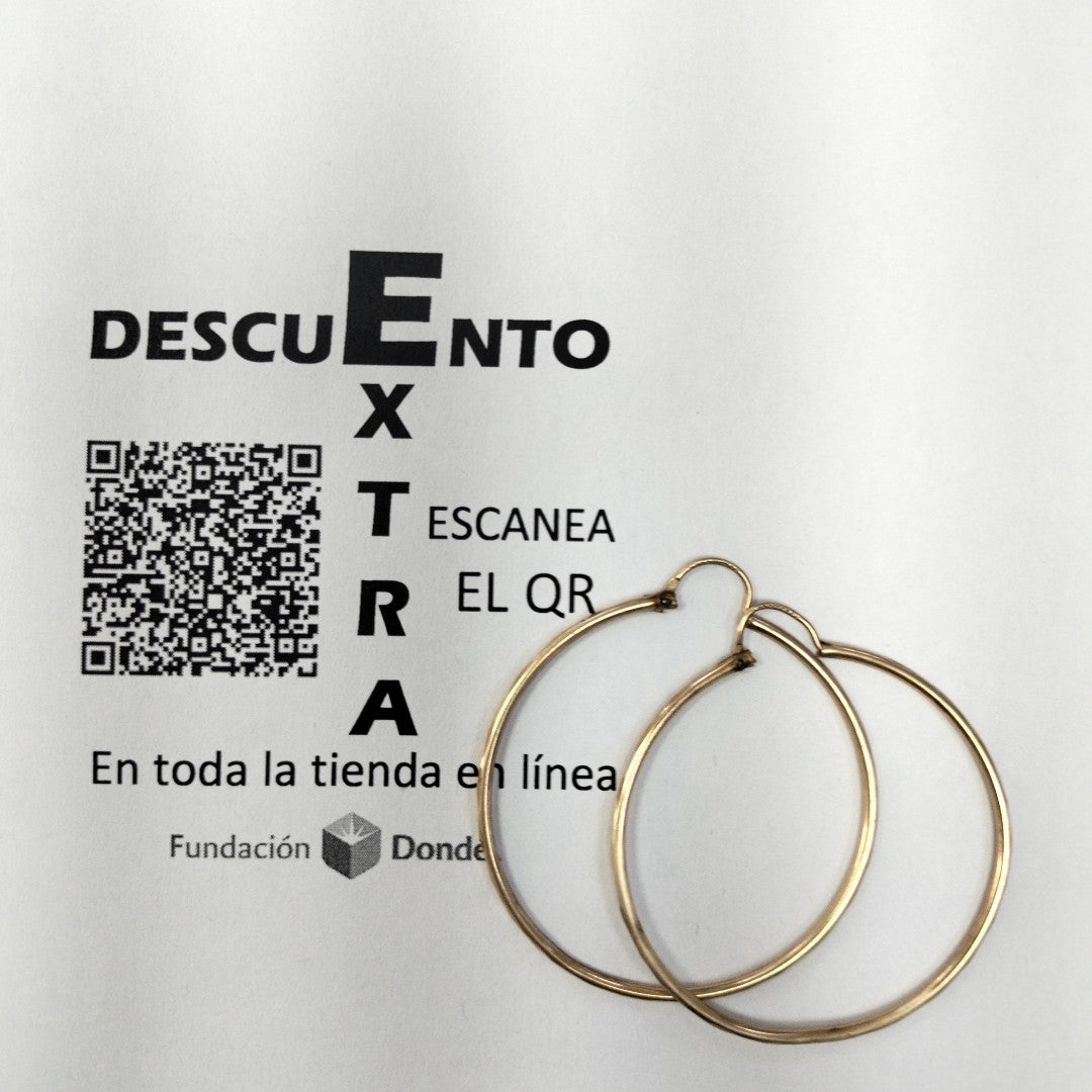 ARRACADAS PAR ORO 10 K 2.9 GRMS (SEMINUEVO)