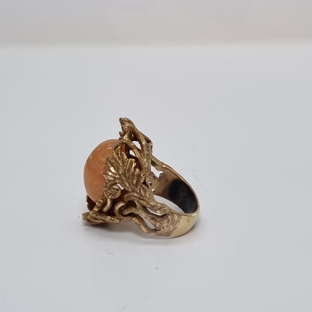 ANILLO ORO 14 K 12,80 GRMS (SEMINUEVO)