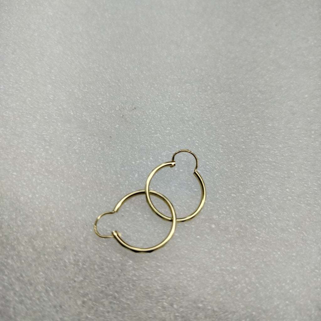 ARRACADAS PAR ORO 14 K 0.7 GRMS (SEMINUEVO)