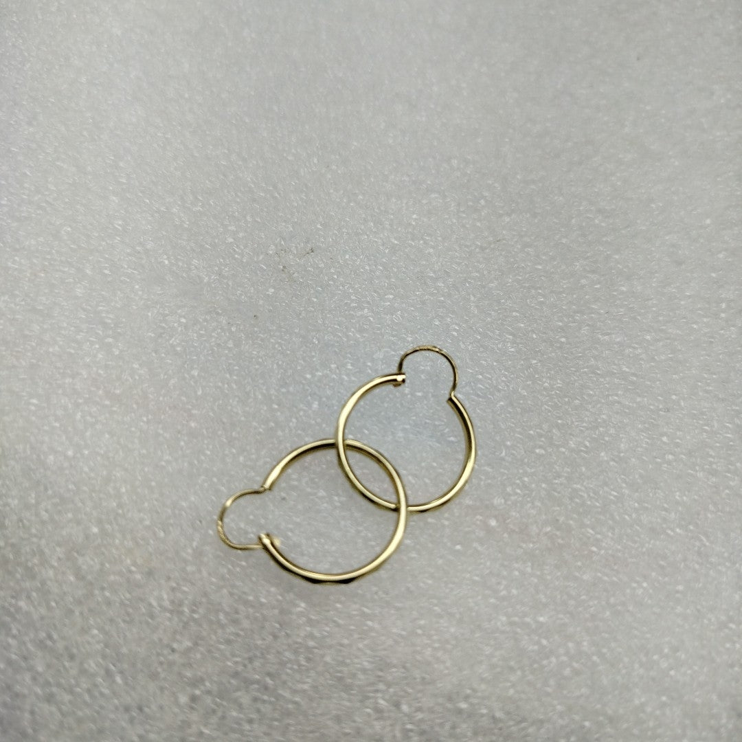 ARRACADAS PAR ORO 14 K 0.7 GRMS (SEMINUEVO)