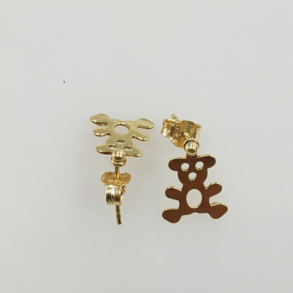 BROQUELES PAR ORO 14 K 1.3 GRMS (SEMINUEVO)