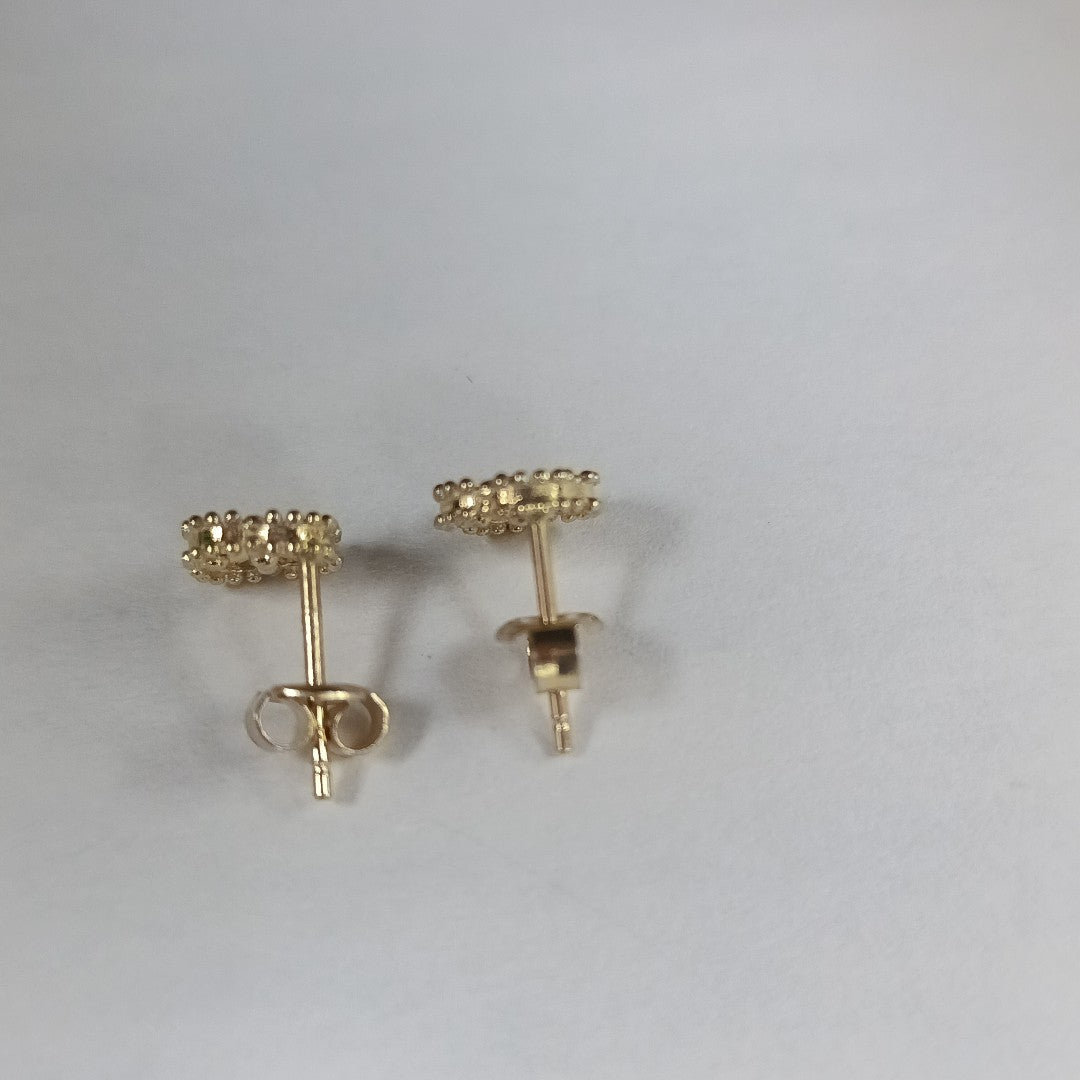 BROQUELES ORO 14K 1.6 (NUEVO)