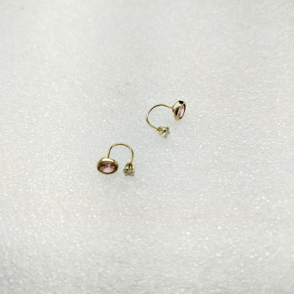 ARETES PAR ORO 10 K 0.7 GRMS (SEMINUEVO)