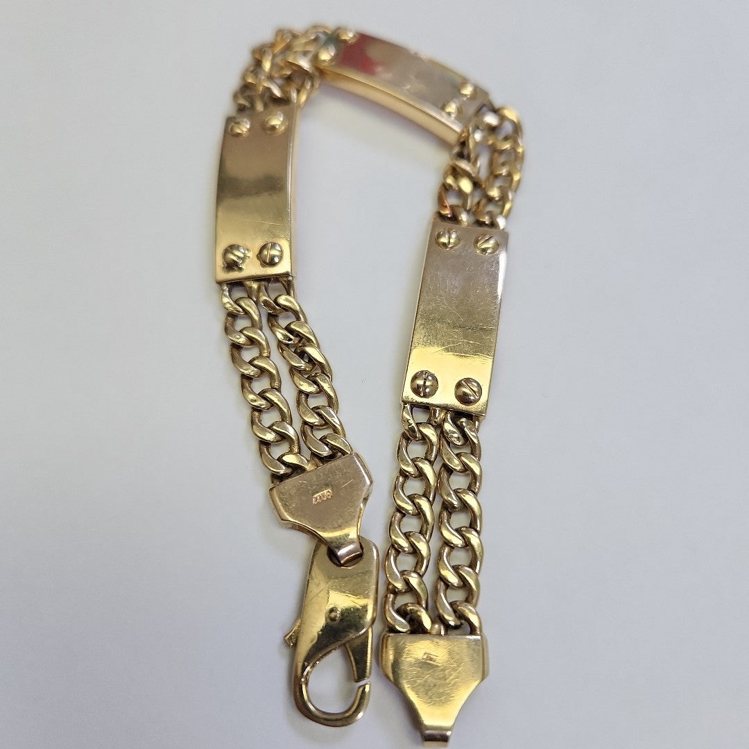 ESCLAVA ORO 14 K 20.8 GRMS (SEMINUEVO)