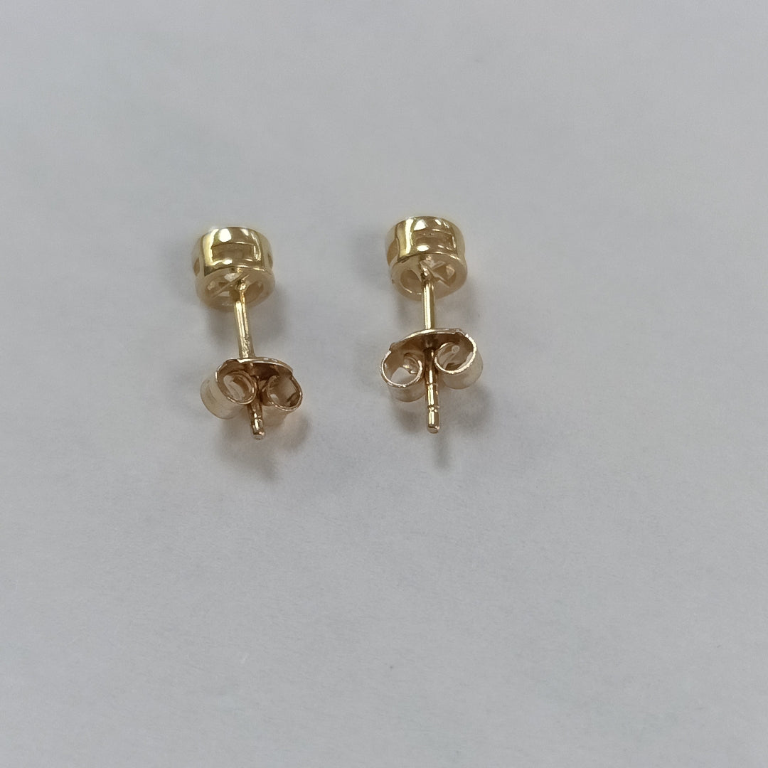 BROQUELES ORO 14K 1.2 (NUEVO)
