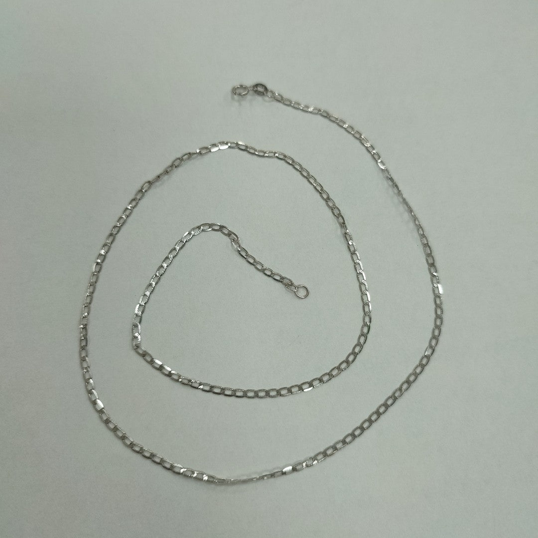 CADENA ORO BLANCO 14 K 1.6 GRMS (SEMINUEVO)