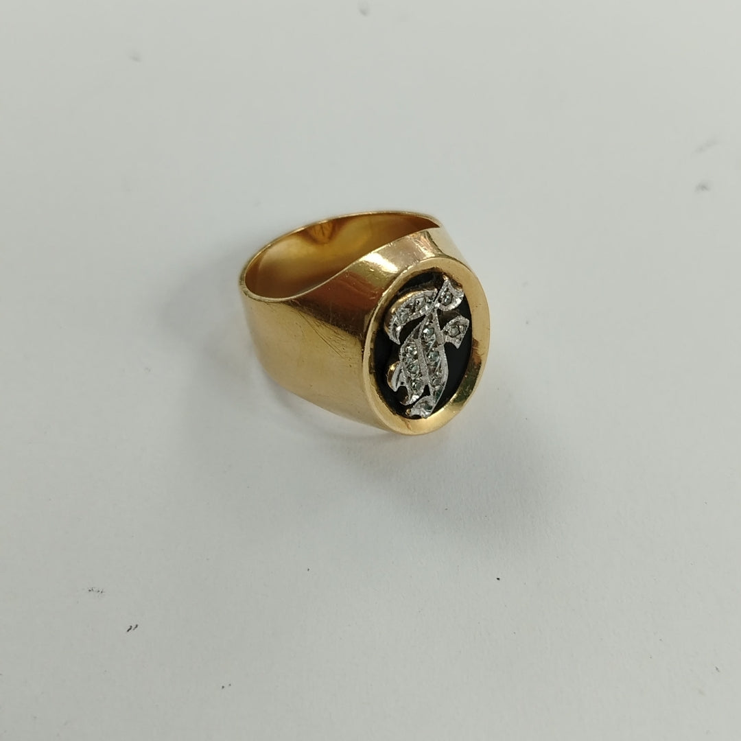 ANILLO ORO 18 K 11.9 GRMS (SEMINUEVO)