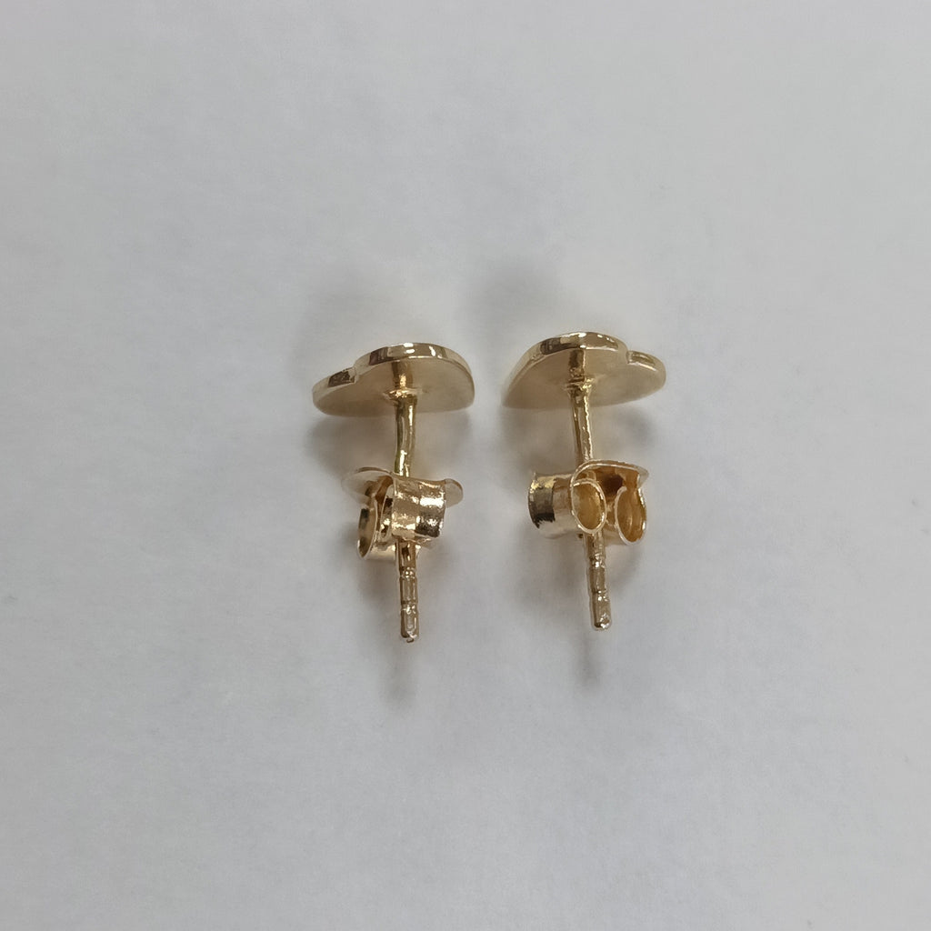 BROQUELES ORO 14K 1.2 (NUEVO)