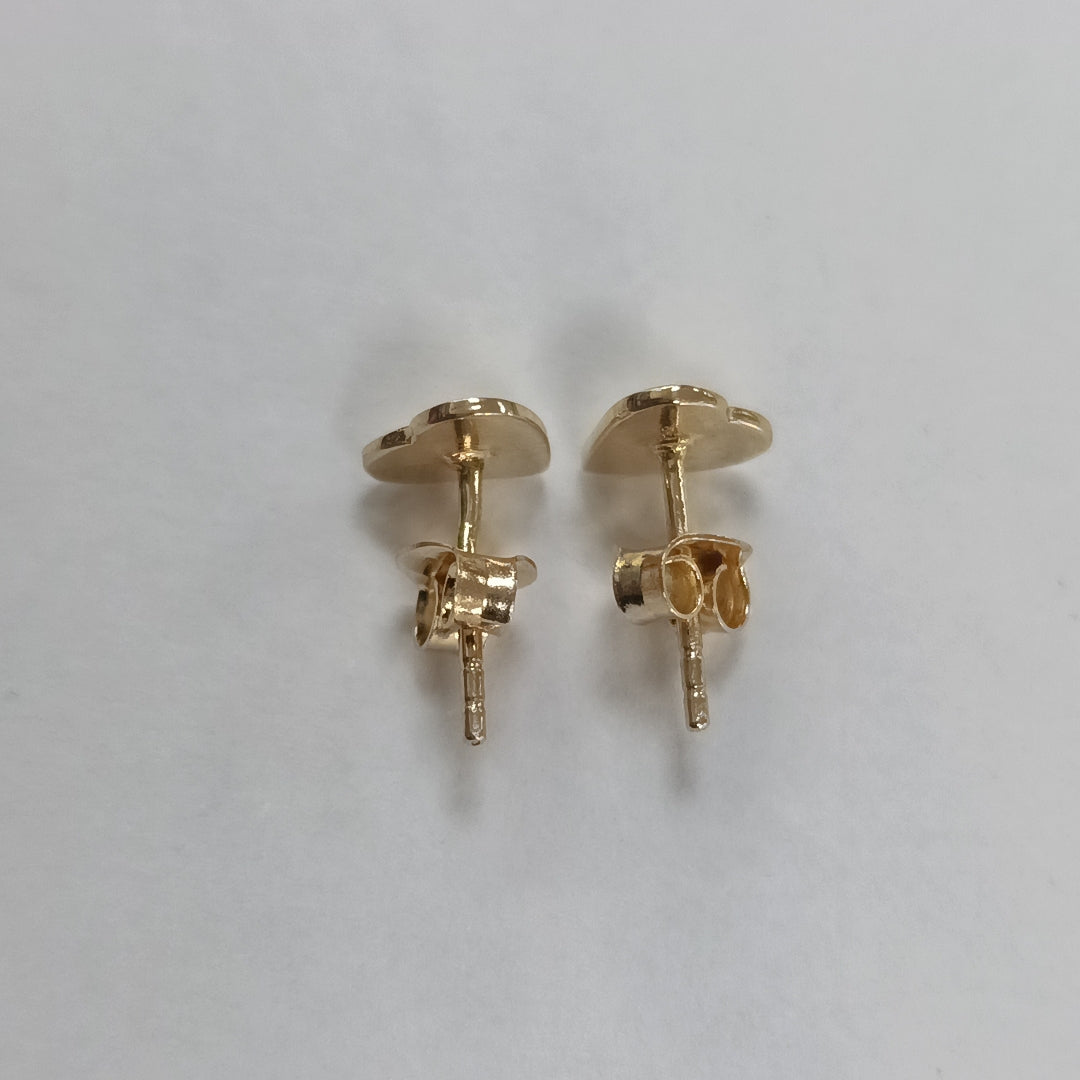 BROQUELES ORO 14K 1.2 (NUEVO)