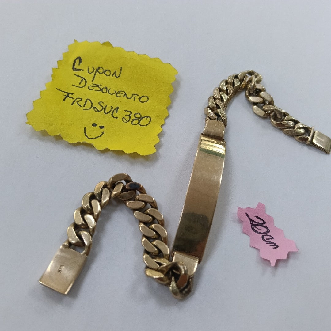 ESCLAVA ORO 14 K 34,00 GRMS (SEMINUEVO)