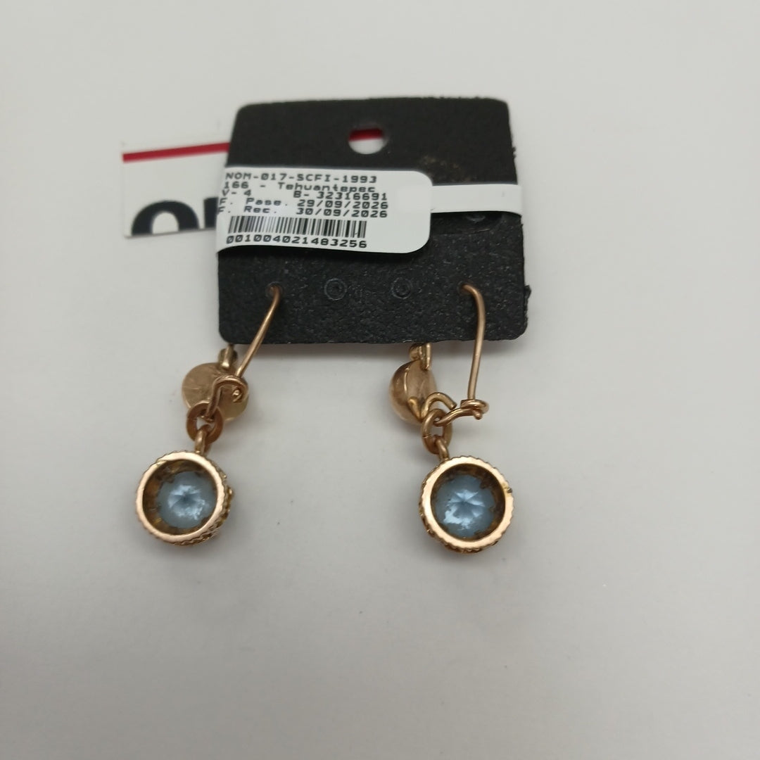 ARETES PAR ORO 8 K 7.2 GRMS (SEMINUEVO)