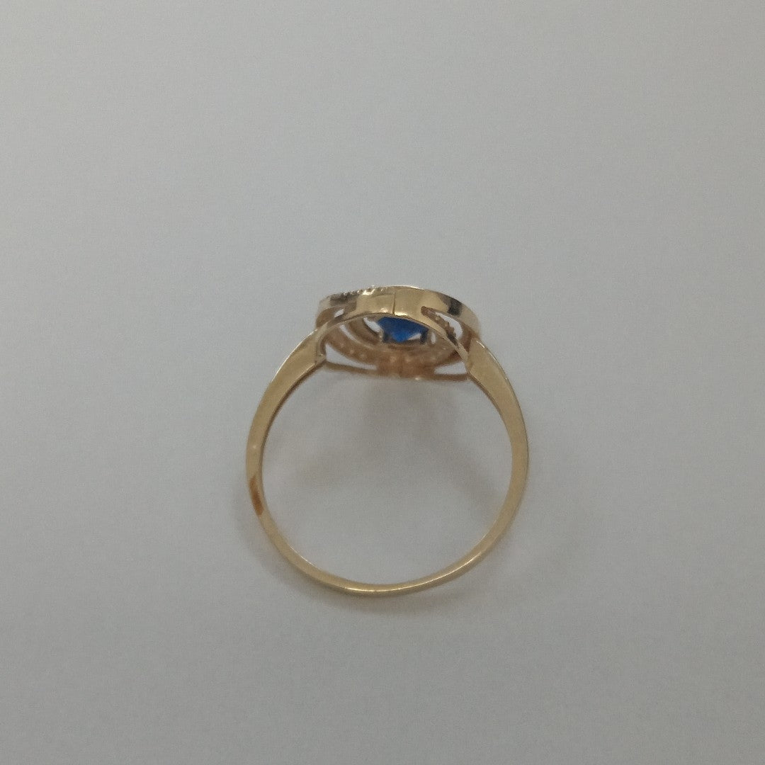 ANILLO ORO 14 K 1.9 GRMS (SEMINUEVO)