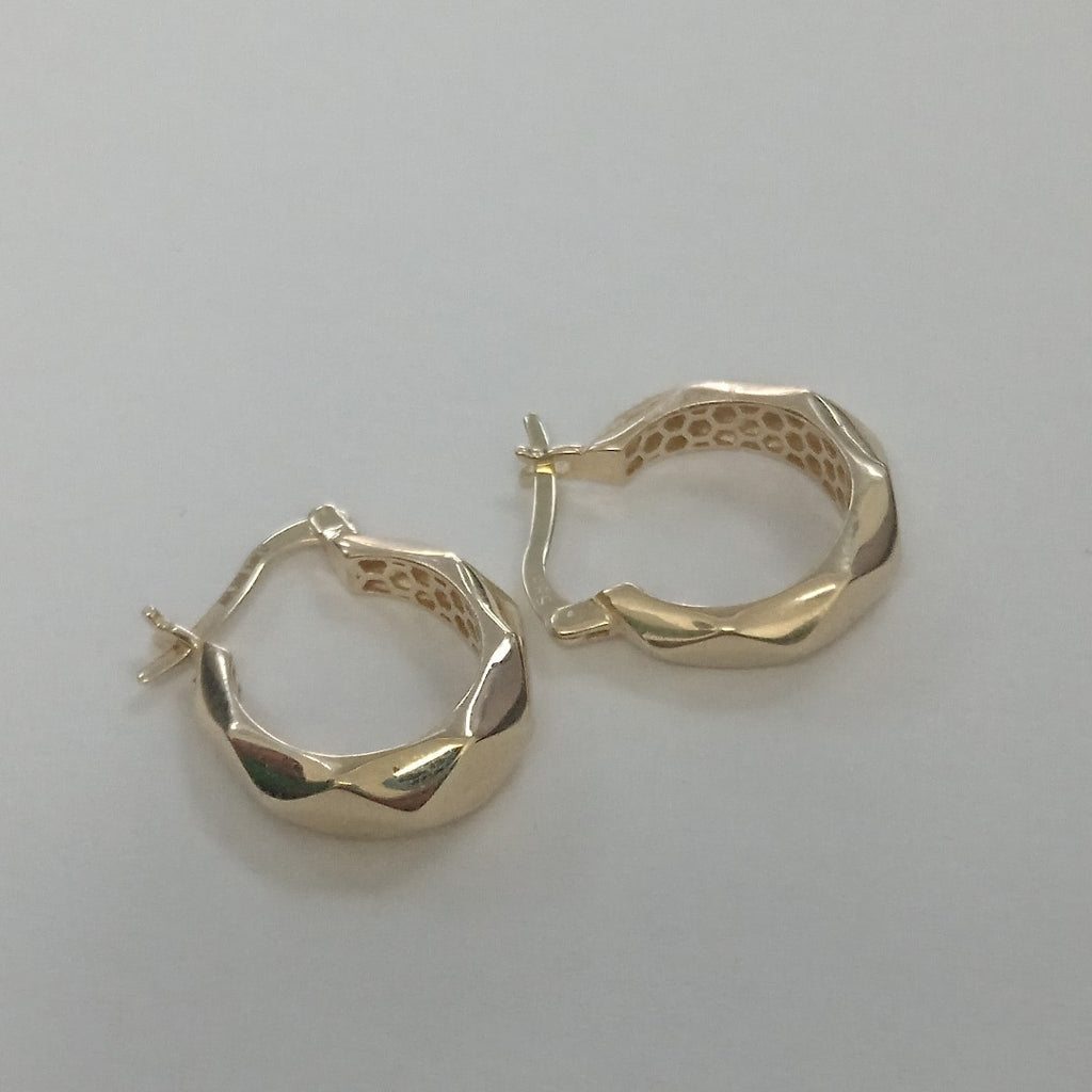 ARETES PAR ORO 14 K 2.3 GRMS (SEMINUEVO)