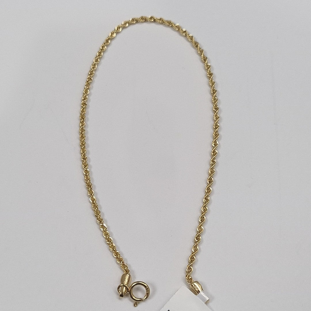 PULSERAS DAMA TORSAL ORO 14K 0.7 (NUEVO)