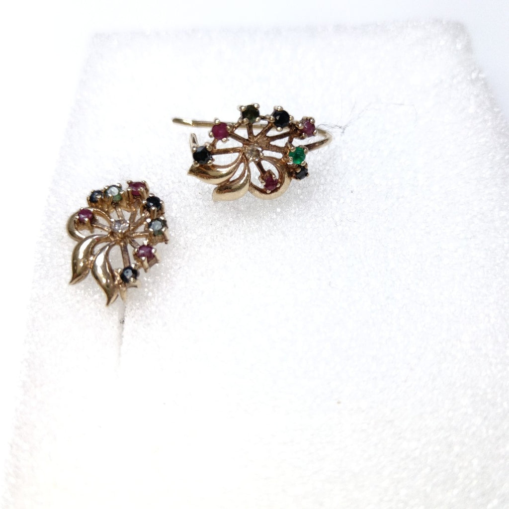 ARETES PAR ORO 10 K 2.4 GRMS (SEMINUEVO)
