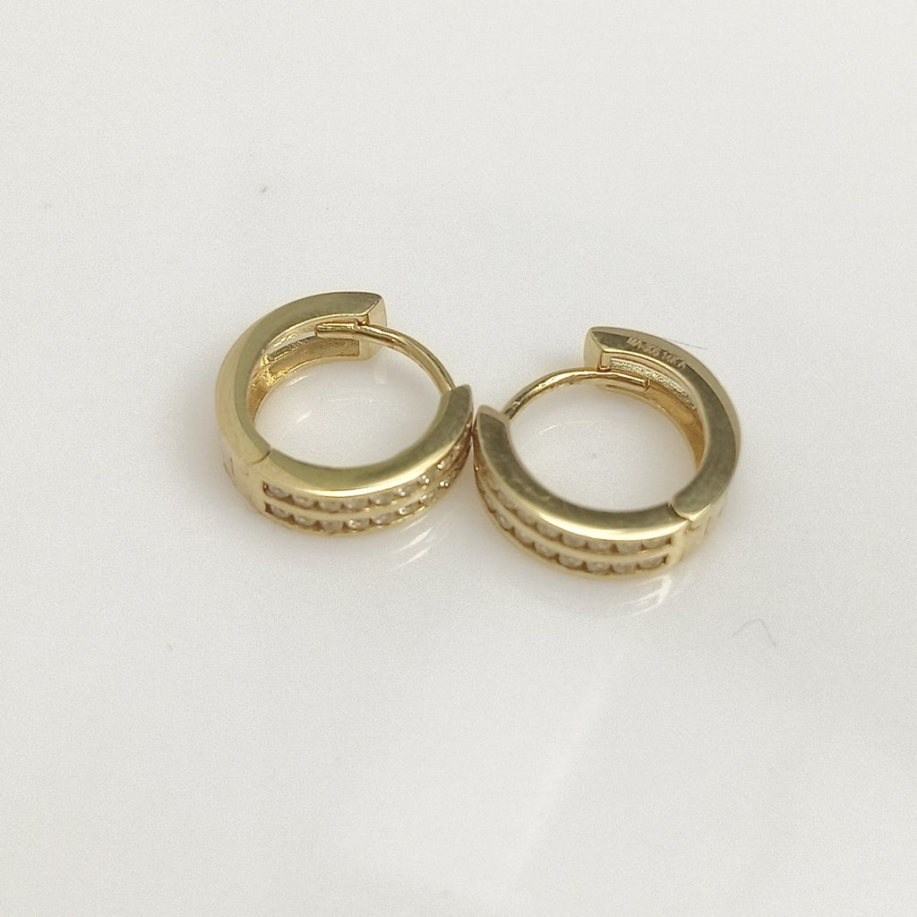 HUGGIES ORO 14K 2.1 (NUEVO)