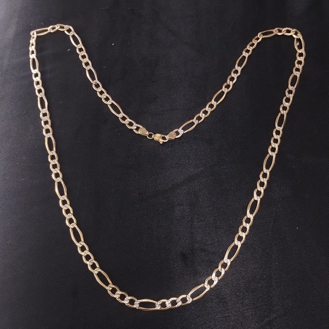 CADENA ORO, RODIADO 14 K 11.2 GRMS (SEMINUEVO)