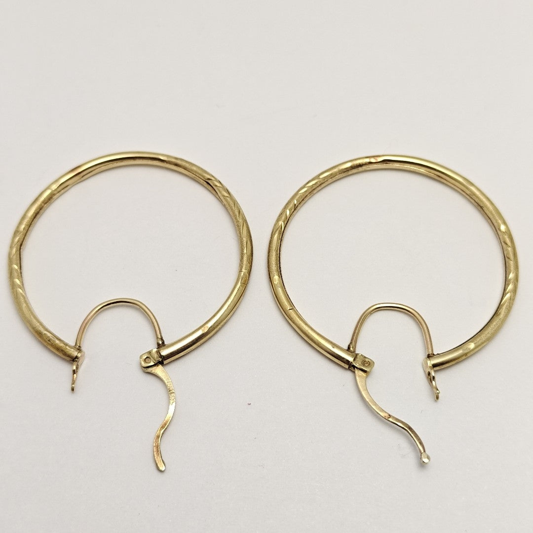 ARRACADAS PAR ORO 8 K 3.2 GRMS (SEMINUEVO)
