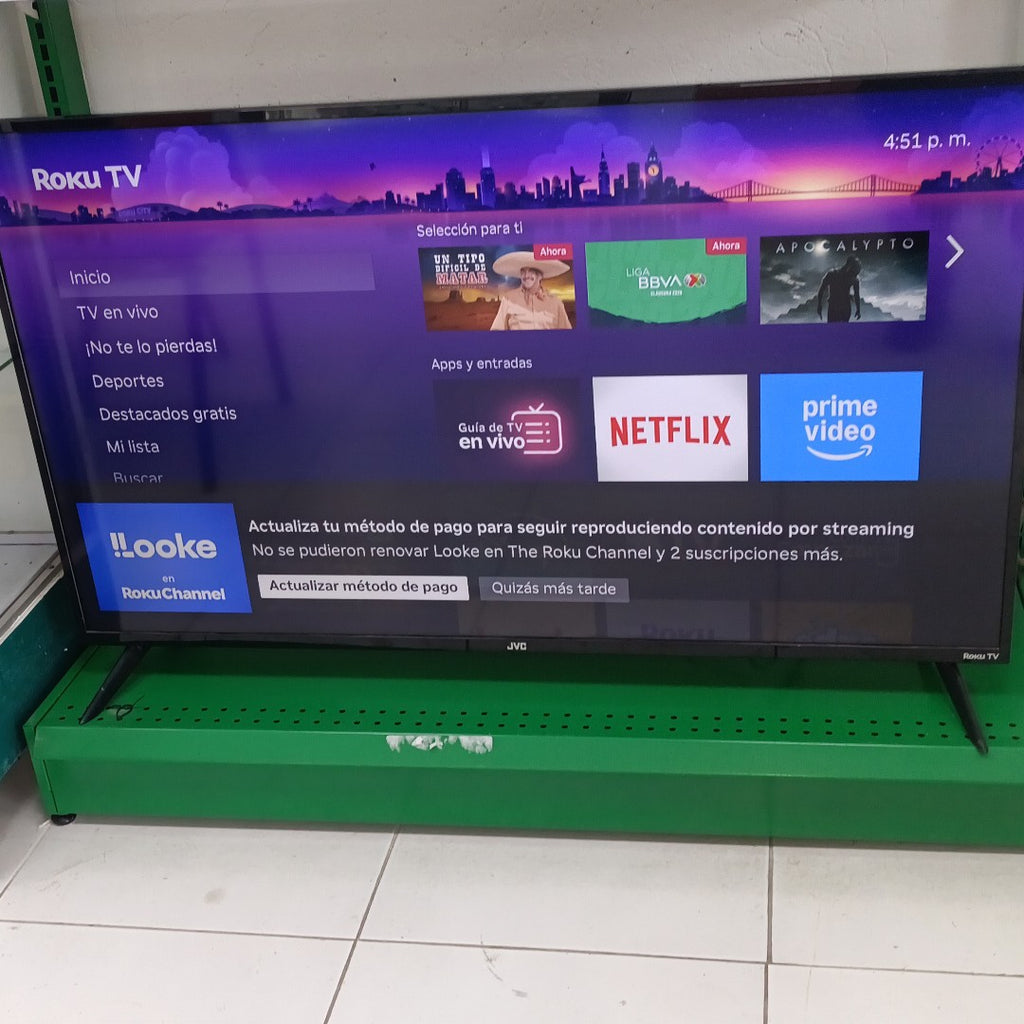 PANTALLA JVC SI50UR (2024) 50" LED 4K (SEMINUEVO)