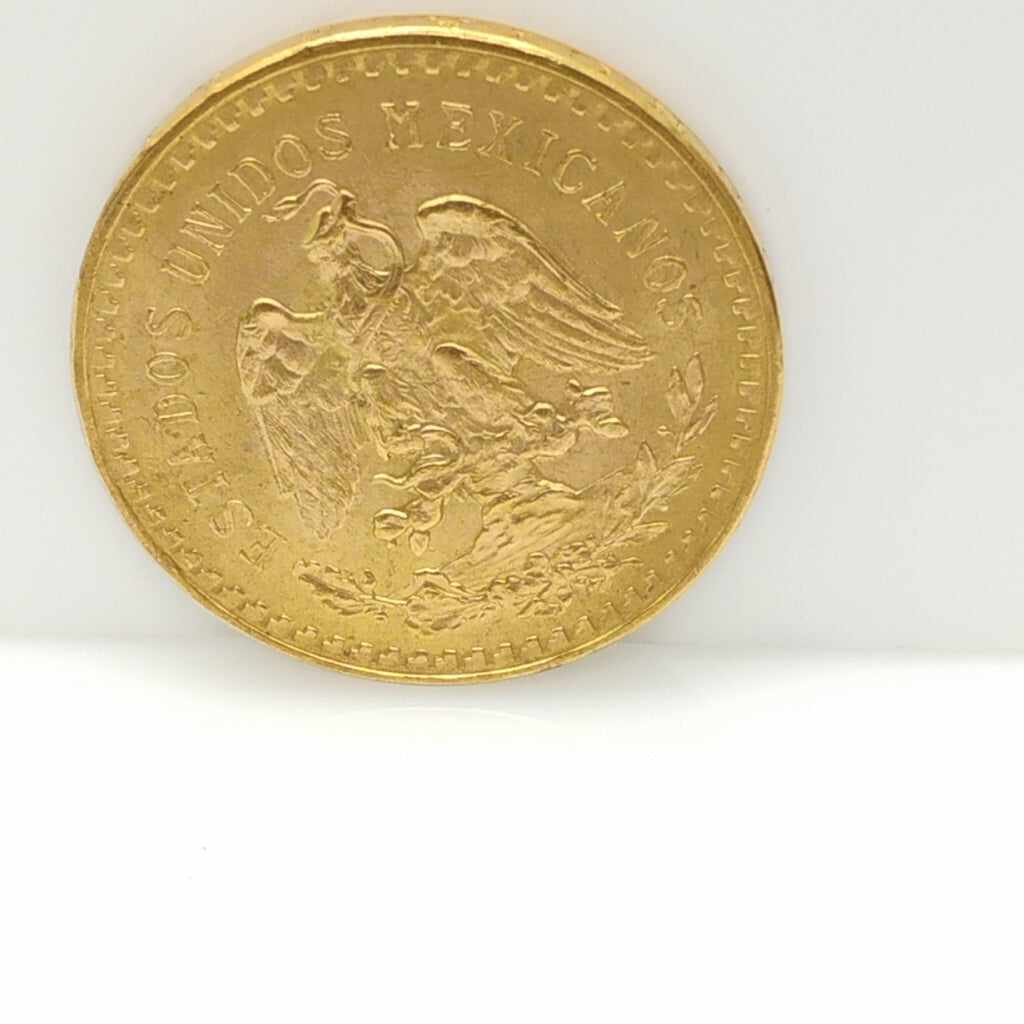 K1 41.6 GRMS 21 K IDENTIFICACIÓN MONEDA NOMINATIVA MONEDAS PESOS 50 PESOS (SEMINUEVO)
