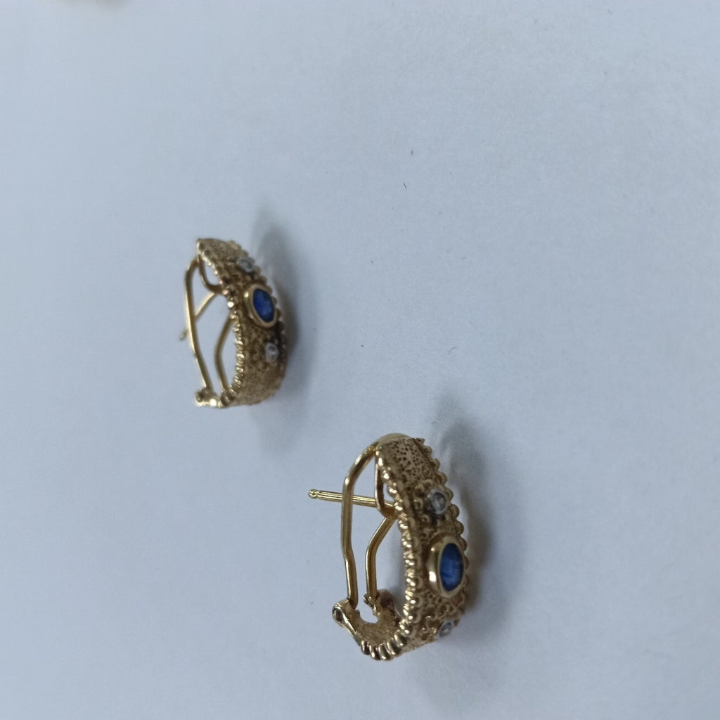ARETES PAR ORO 14 K 5,10 GRMS (SEMINUEVO)