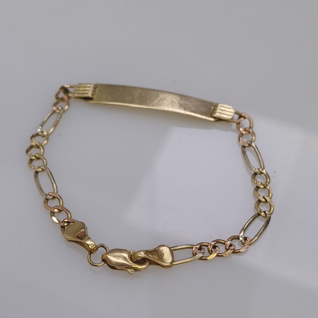 ESCLAVA ORO 14 K 3,70 GRMS (SEMINUEVO)