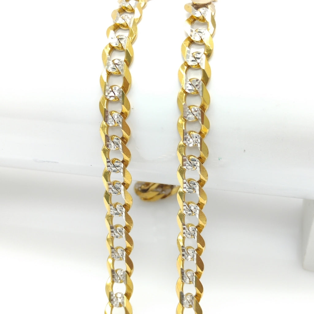 CADENA ORO,RODIADO 10 K 37,00 GRMS (SEMINUEVO)