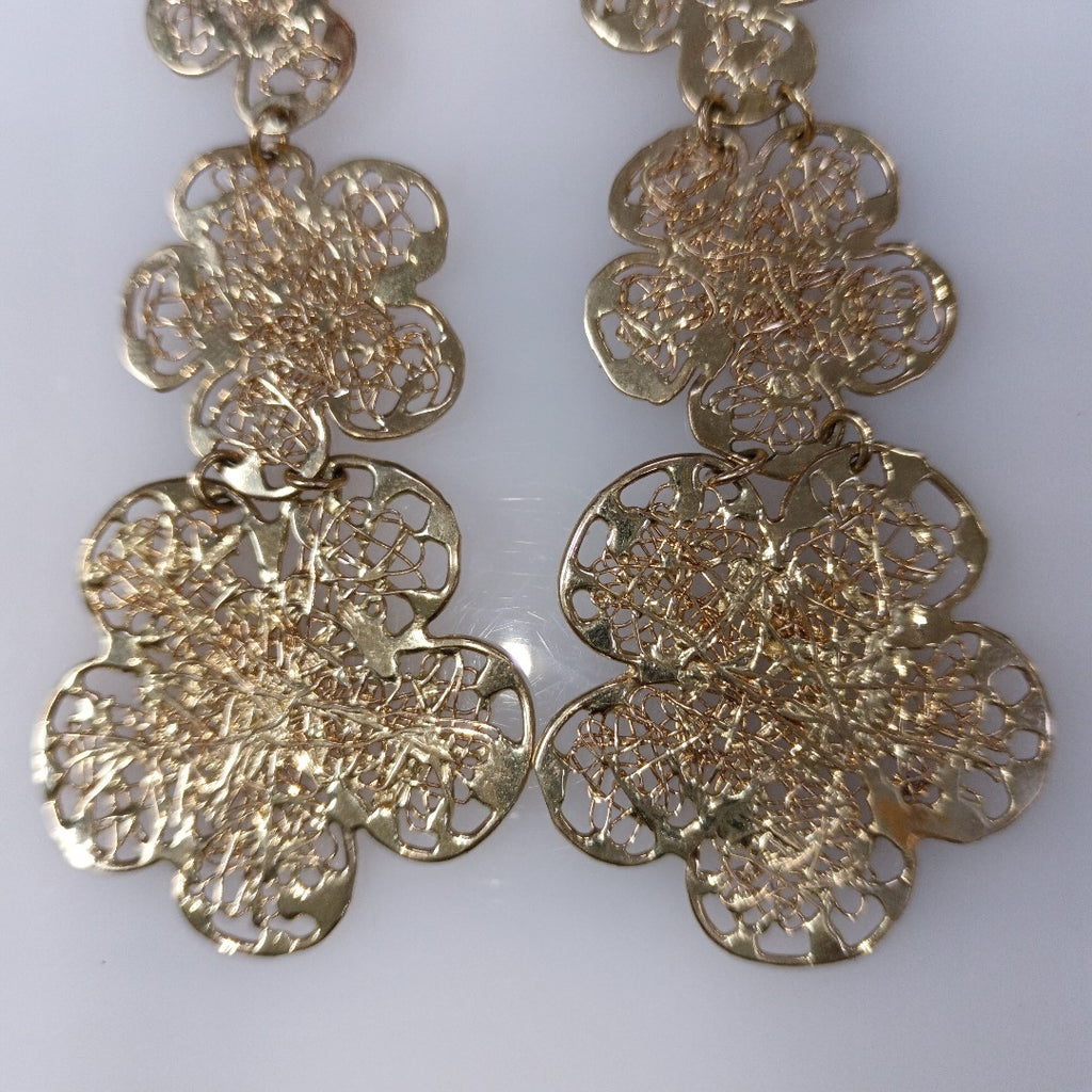 ARETES PAR ORO 14 K 9.9 GRMS (SEMINUEVO)