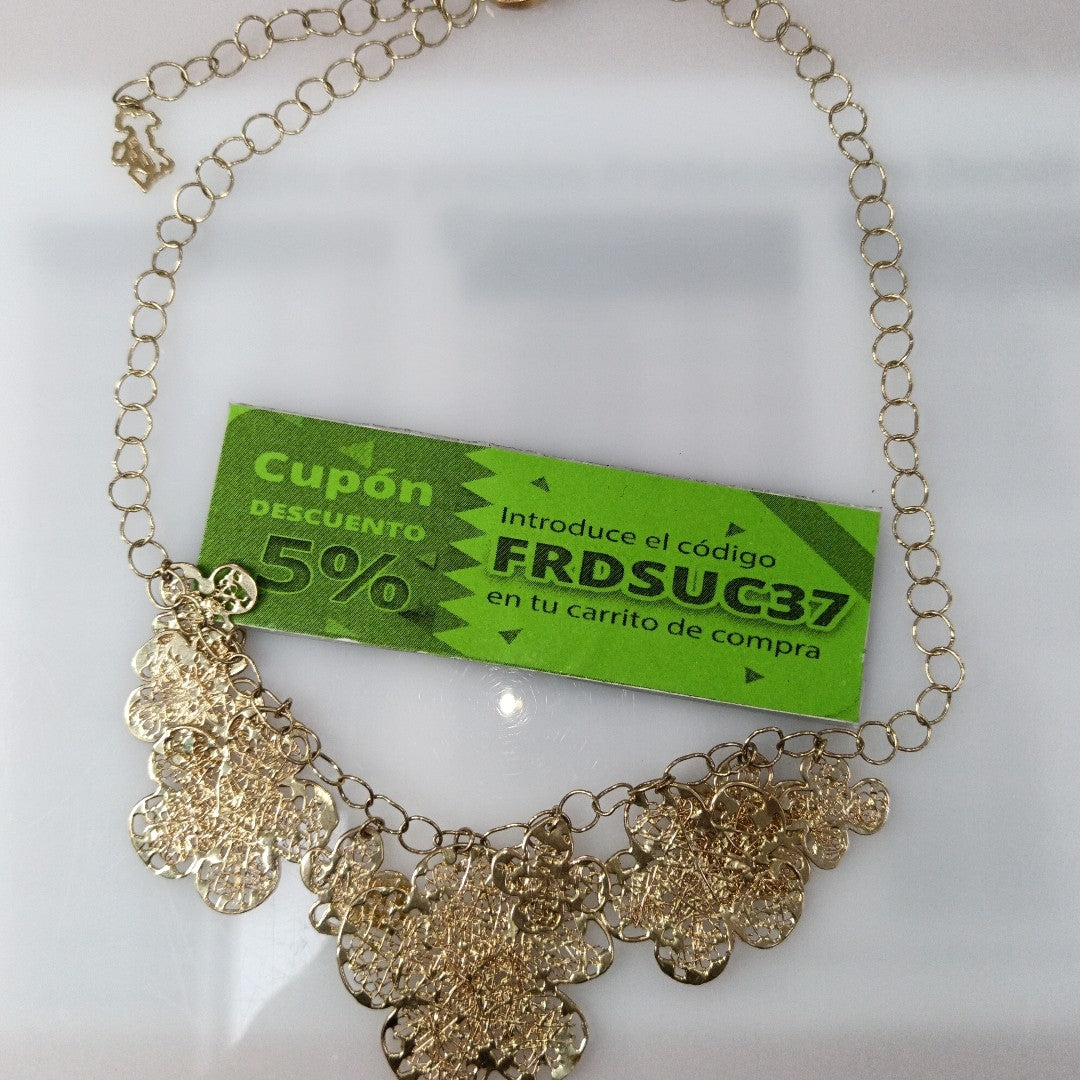 GARGANTILLA ORO 14 K 22.8 GRMS (SEMINUEVO)