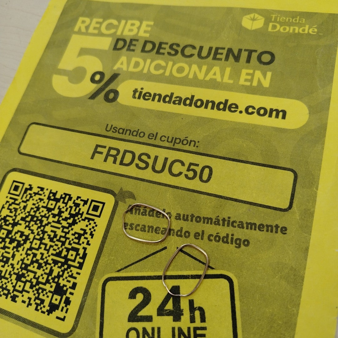 ARRACADAS PAR ORO 10 K 0.9 GRMS (SEMINUEVO)