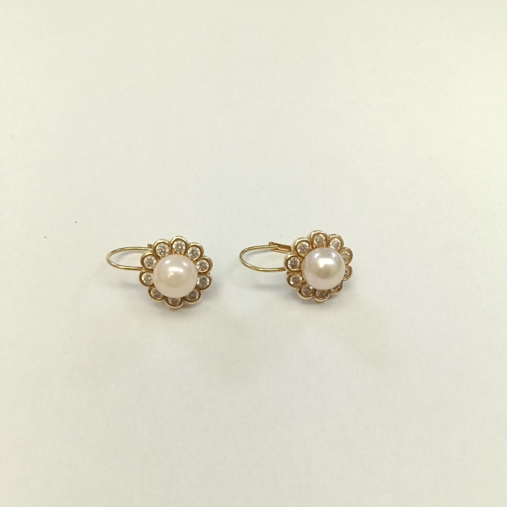 ARETES PAR ORO 14 K 6,20 GRMS (SEMINUEVO)