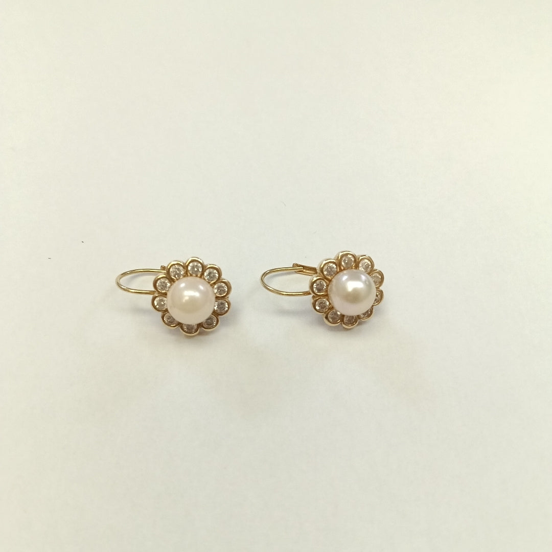 ARETES PAR ORO 14 K 6,20 GRMS (SEMINUEVO)