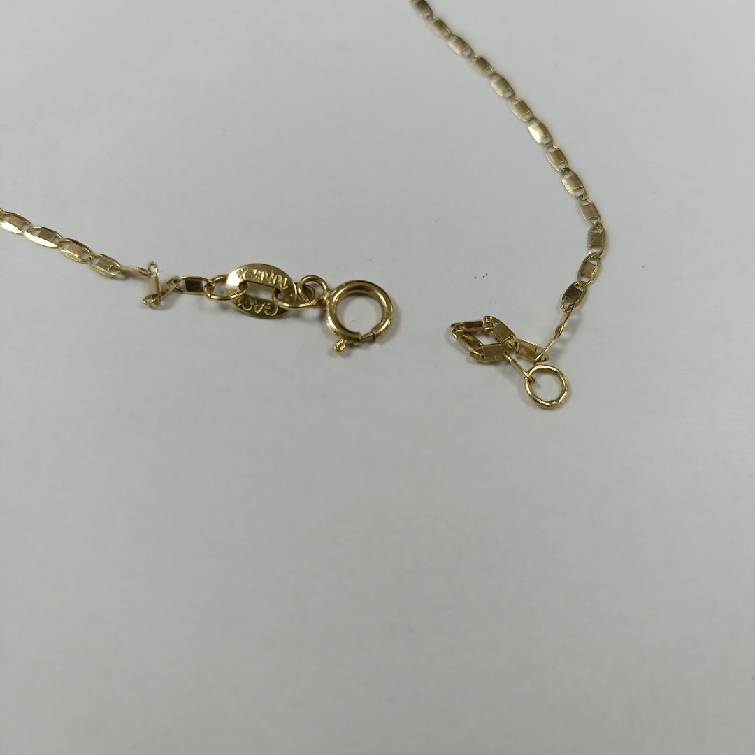 CADENA,CRUZ ORO 10 K 2,30 GRMS (SEMINUEVO)